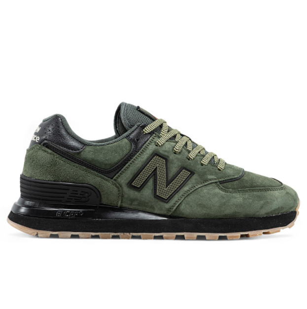 New Balance 574 x Stone Island Green Black