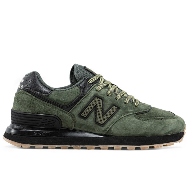 New Balance 574 x Stone Island Green Black