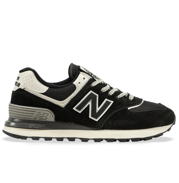 New Balance 574 x Stone Island Black White