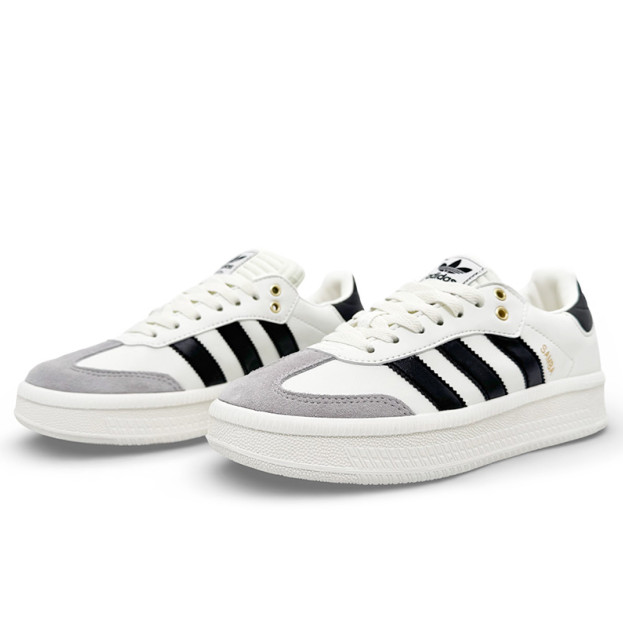 Adidas Samba XLG Platform Cream White Black JH9226
