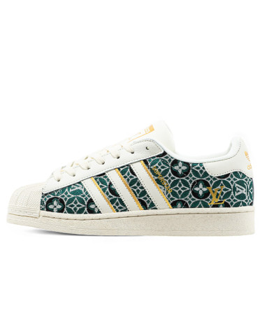 Adidas Superstar x Louis Vuitton Cream Green