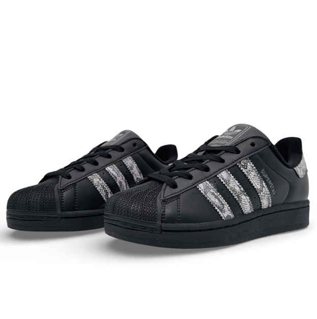Adidas Superstar 2 Core Black Iron Metallic JP6058