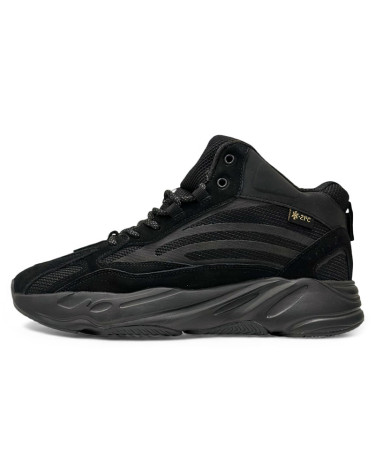Adidas Yeezy Boost 700 Black С МЕХОМ