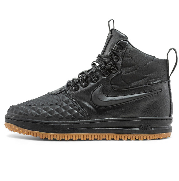 Nike Lunar Force 1 Duckboot 17 Black Gum З ХУТРОМ
