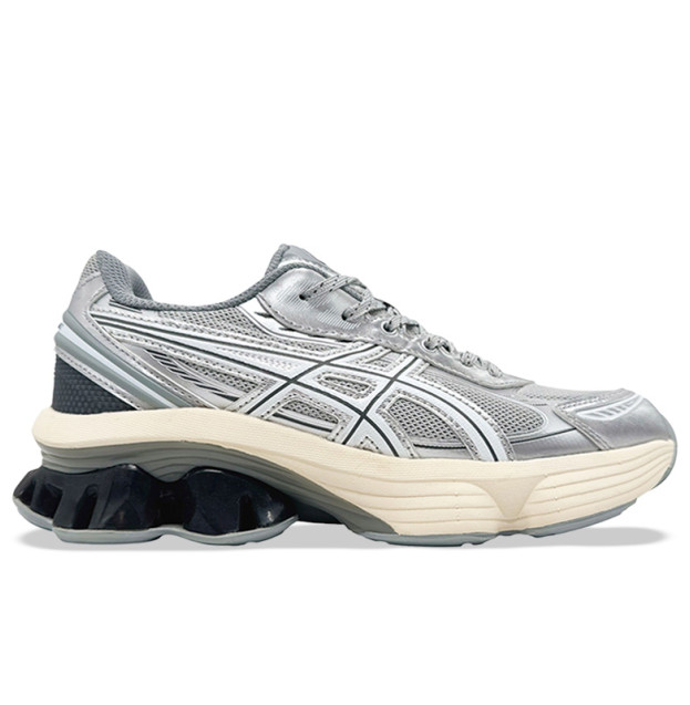 Asics Gel Kinetic Fluent White Silver