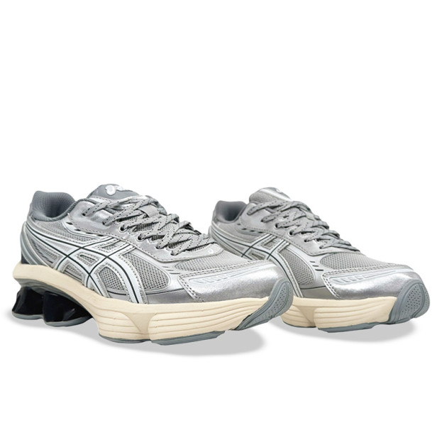 Asics Gel Kinetic Fluent White Silver