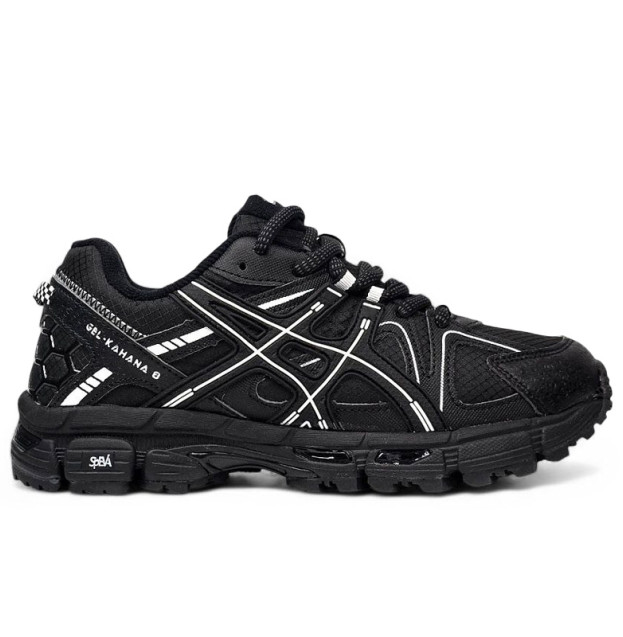 Asics Gel Kahana 8 Gore-Tex Cordura Black White Termo