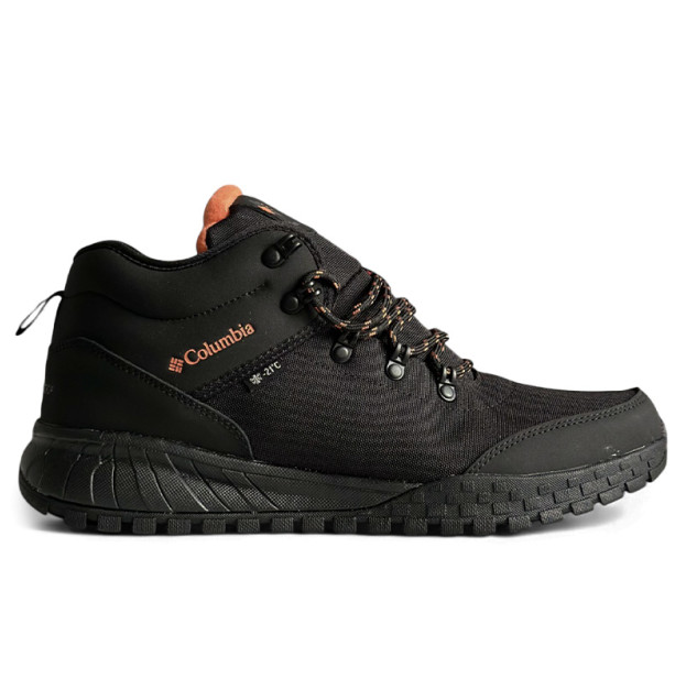 Columbia Fairbanks Waterproof Gore-Tex Mid Black Orange