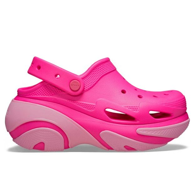 Crocs Bubble Crush Clog Platform Pink