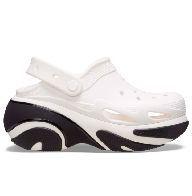 Crocs Bubble Crush Clog Platform White