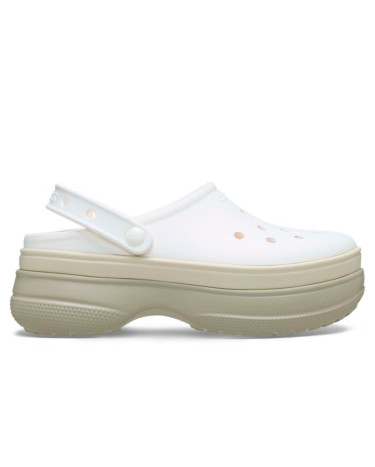 Crocs Classic Stacked Clog White