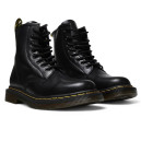 Dr. Martens 1460 Smooth Leather Lace Up Boots Black Two З ХУТРОМ