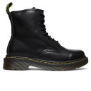 Dr. Martens 1460 Smooth Leather Lace Up Boots Black Two З ХУТРОМ