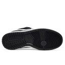 Nike SB Dunk Low Black White Two З ХУТРОМ