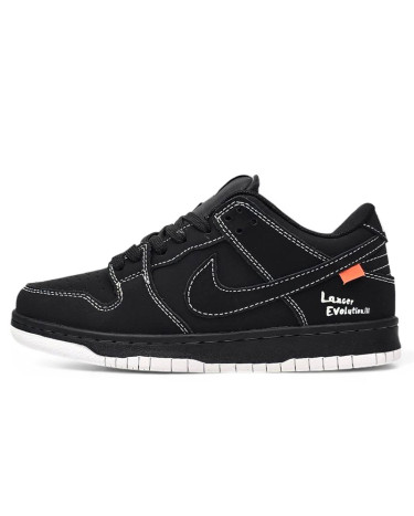 Nike SB Dunk Low AE 86 Black White З ХУТРОМ