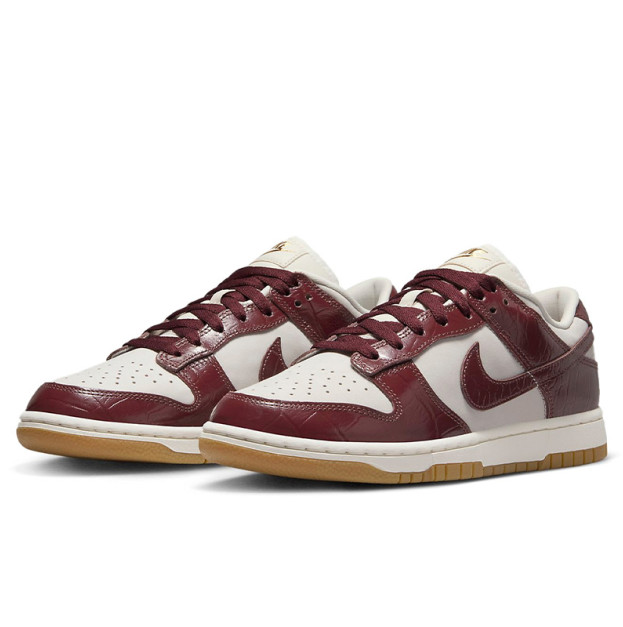 Nike Dunk Low LX Team Red Croc FJ2260-004