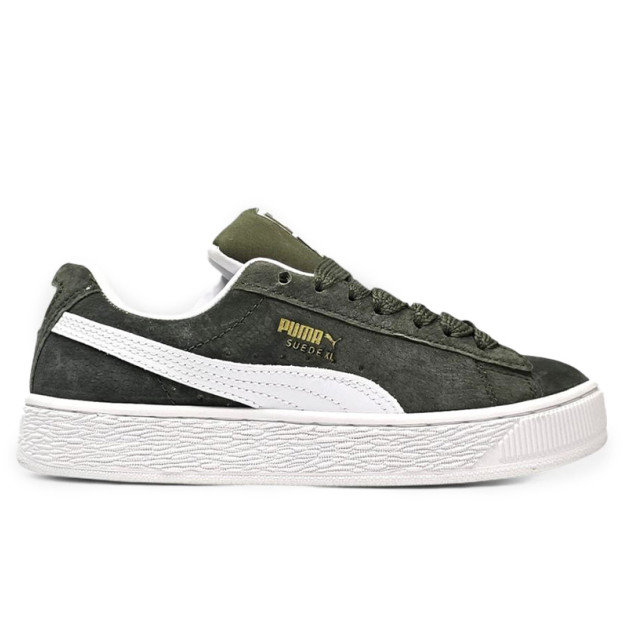 Puma Suede XL Green White