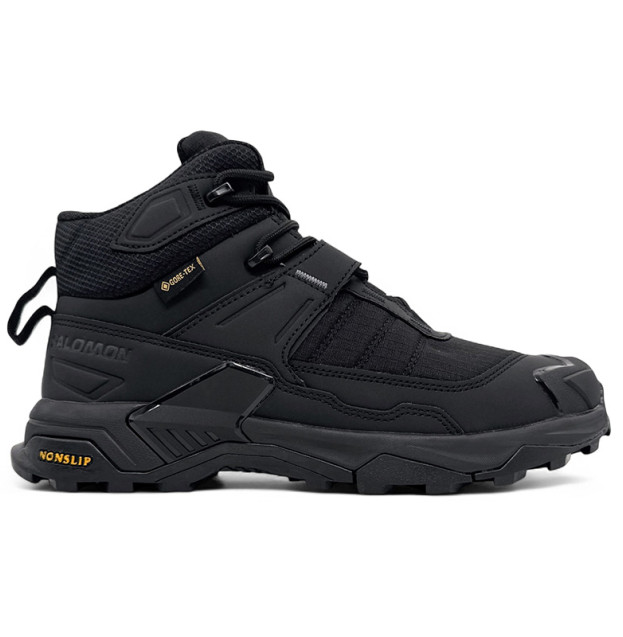 Salomon x Ultra 5 Gore-Tex Total Black С МЕХОМ