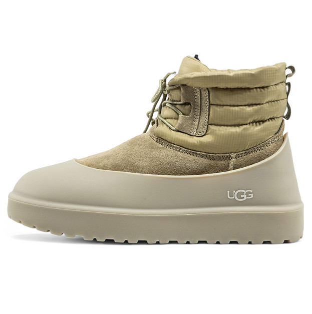 UGG Classic Mini Lace-Up Weather Boot Dune