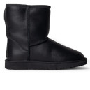 UGG Classic Short II Black Leather