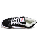 Vans Knu Skool Black White З ХУТРОМ