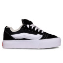 Vans Knu Skool Platform Black White З ХУТРОМ