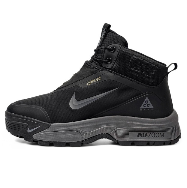 Nike Air Zoom ACG Black Grey З ХУТРОМ