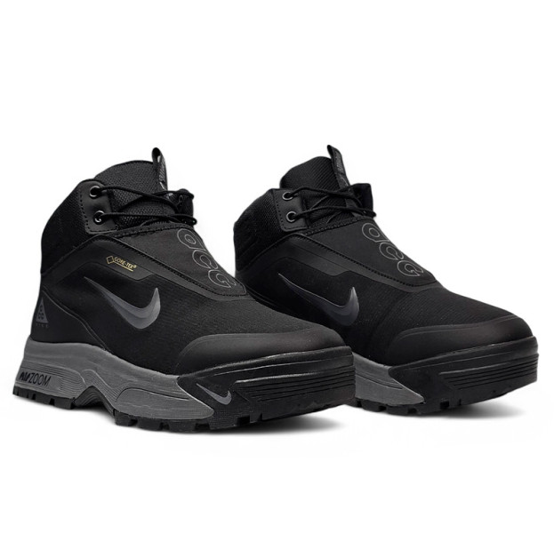 Nike Air Zoom ACG Black Grey З ХУТРОМ