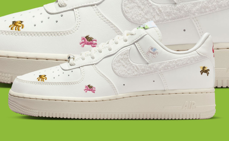 Святкові Nike Air Force 1 “Year Of The Horse” з кумедними поні