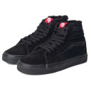 Vans Old Skool High Total Black С МЕХОМ
