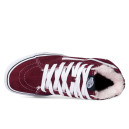 Vans Old Skool High Bordo White З ХУТРОМ