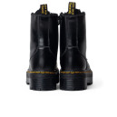Dr. Martens Jadon Hi Fur-Lined Smooth Leather Platform Boots Black З ХУТРОМ