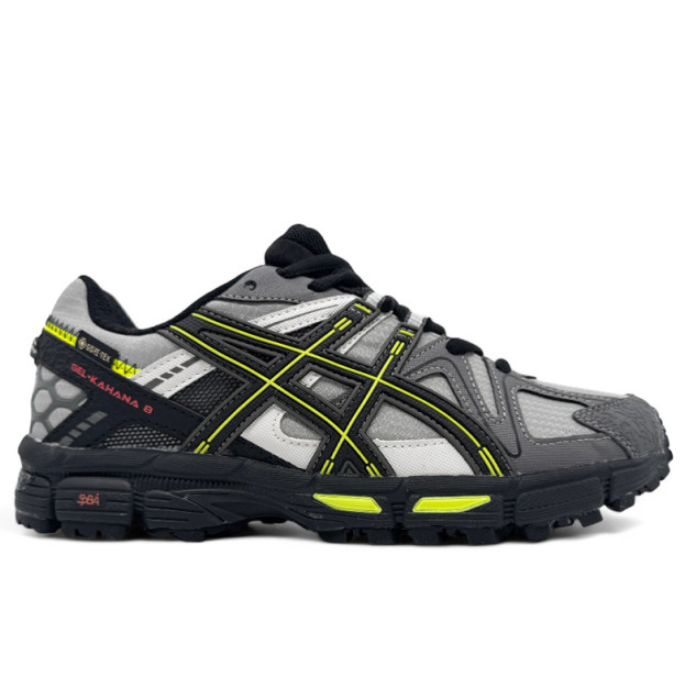 Asics Gel Kahana 8 Gore-Tex Grey Green Winter Termo
